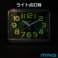 ほのぼのレイク号　目覚まし時計 楽天市場】目覚まし時計 グッドモーニング2号 置き時計 ライト