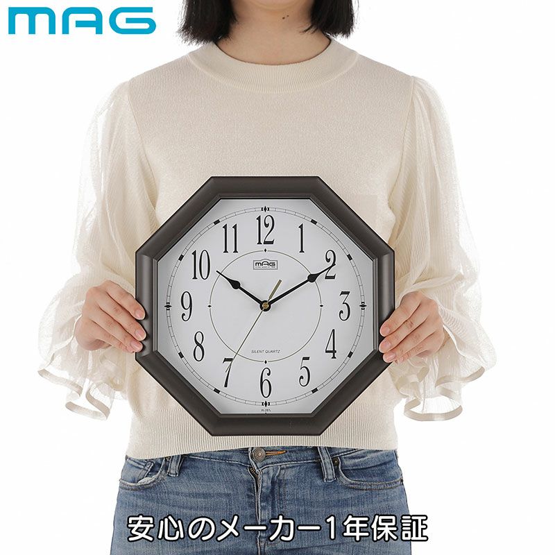 MAG(マグ) 壁掛け時計 オクターゴ W-287