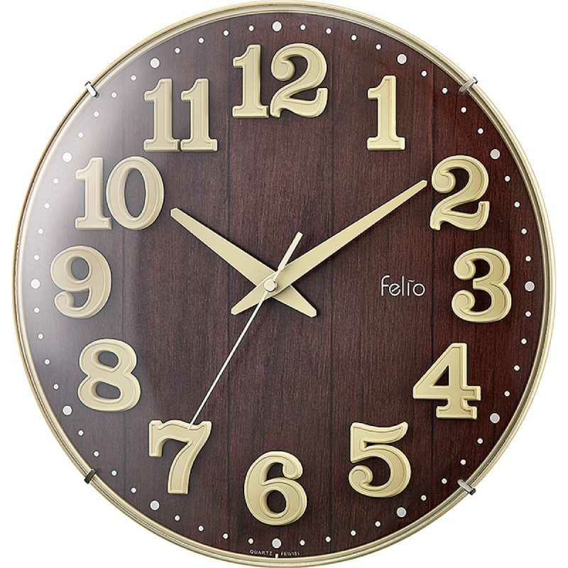 MAG(マグ) 壁掛け時計 ブリュレ アイボリー FEW181