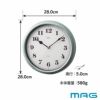 MAG(マグ) 電波壁掛け時計 パンナ FEW183