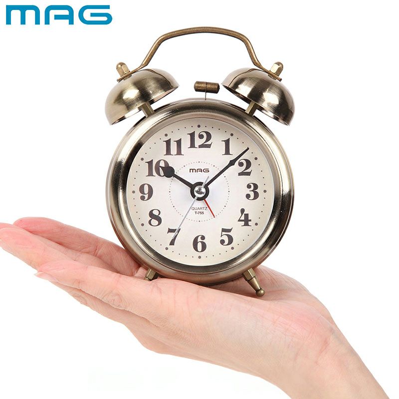 MAG(マグ) 目覚まし時計 ツインベルアラームクロック T-755