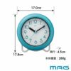 MAG(マグ) 生活防水置掛時計 バブルコート ﾌﾞﾙｰ FEW130