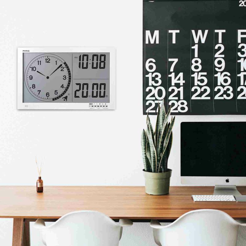 MAG(マグ) デジタルタイマー 大型 タイムスケール 壁掛け 大画面 時計