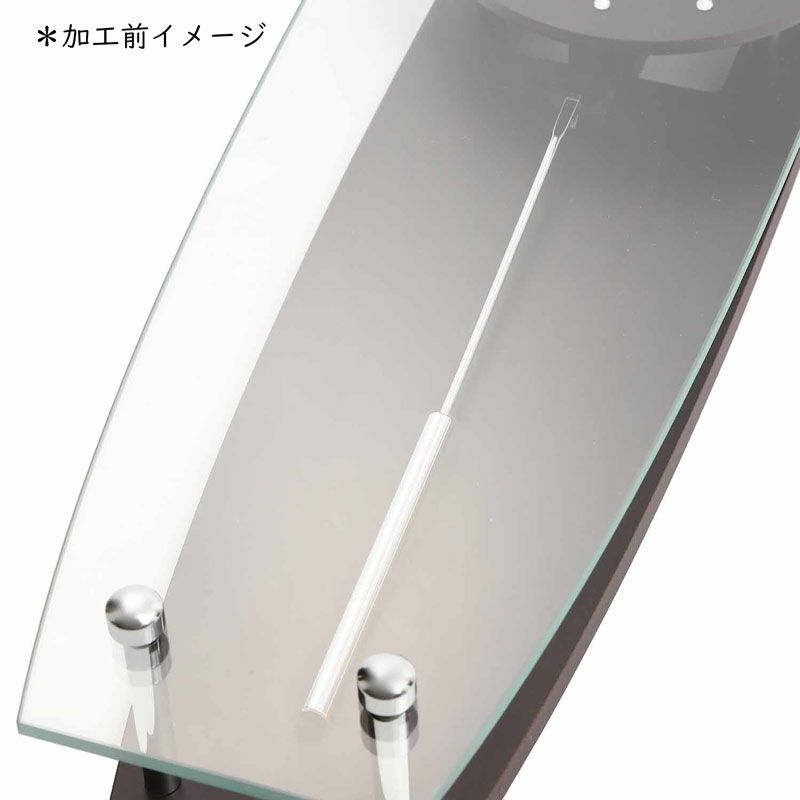 MAG(マグ) 名入れ壁掛け時計 「サロン」 W-783-CO BR-Z_105　美容室　美容院　ヘアサロン　ヘア　美容師　開店　お祝い　プレゼント　贈り物　お祝いの品　