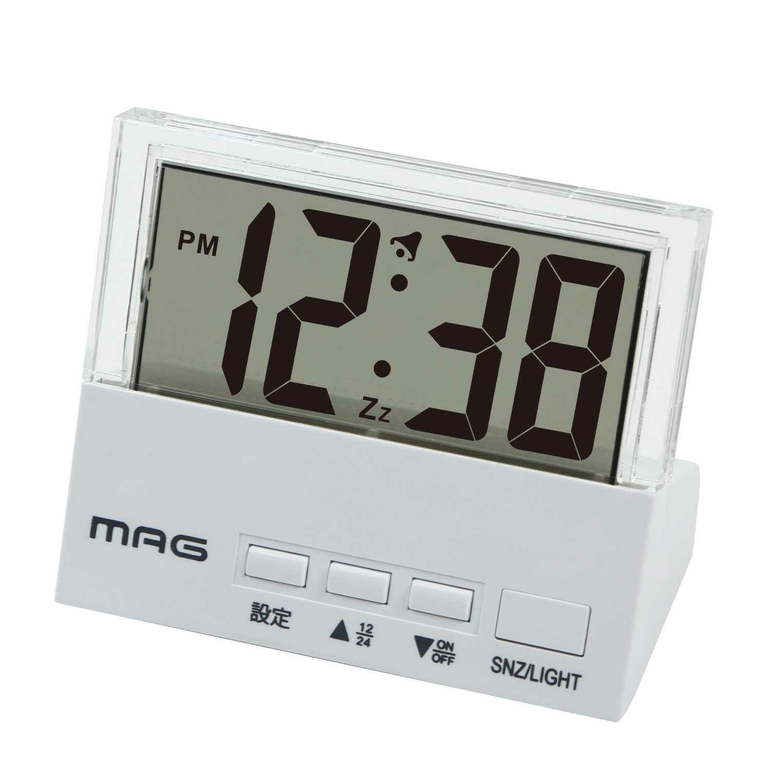 MAG(マグ) 小型置時計 クリアタイム T-762