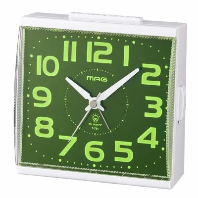 コチコチしない秒針(連続秒針) 時計 | ノア精密《公式》MAG時計専門店「NOASHOP」 YMZJ目覚まし時計、アナログ、大音量、置き時計、連続秒針、音なし、目覚まし時計、スヌーズ、ライト付き、木製、小さい、かわいい電池は