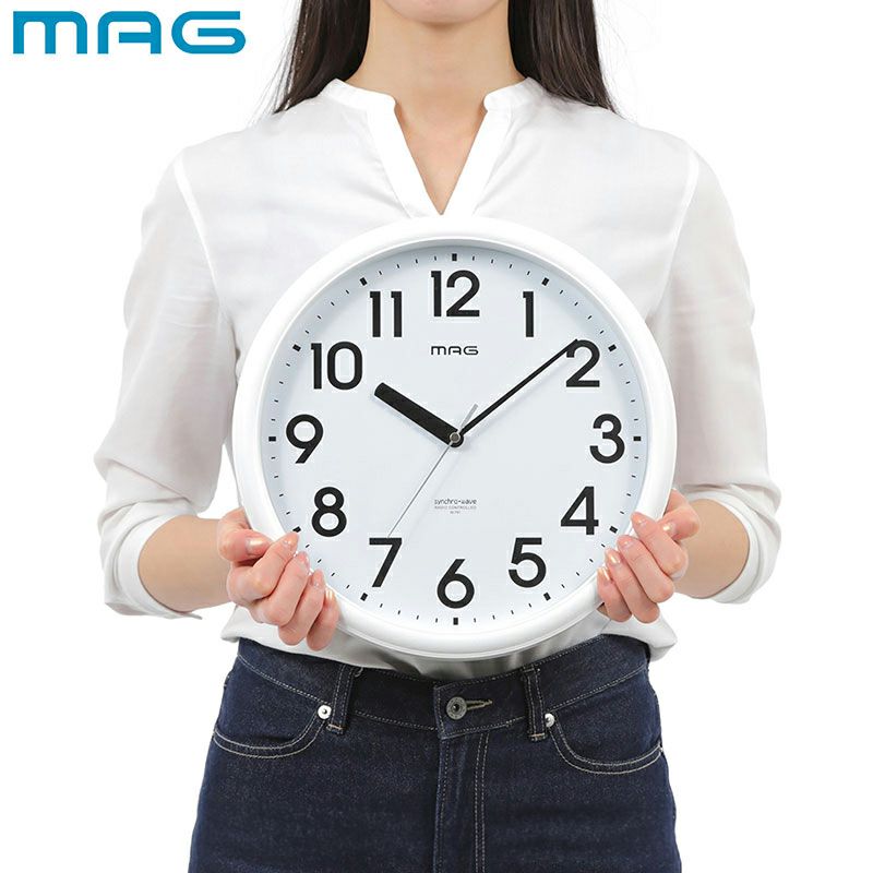 MAG(マグ) 電波壁掛け時計 リゲル W-781