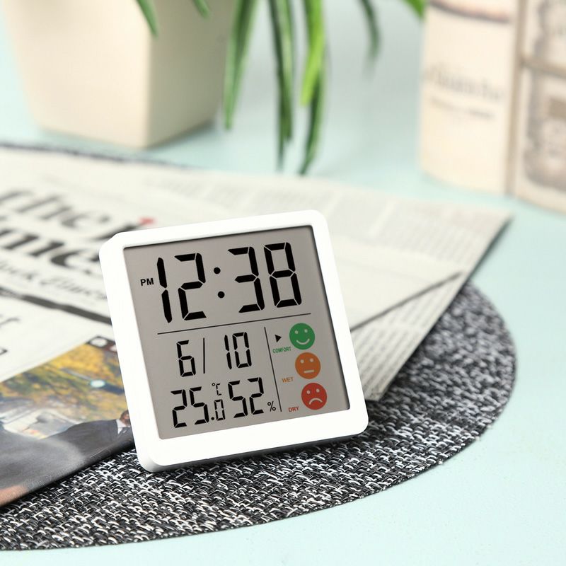 MAG(マグ) 時計付デジタル温度湿度計 ニコピタ TH-112