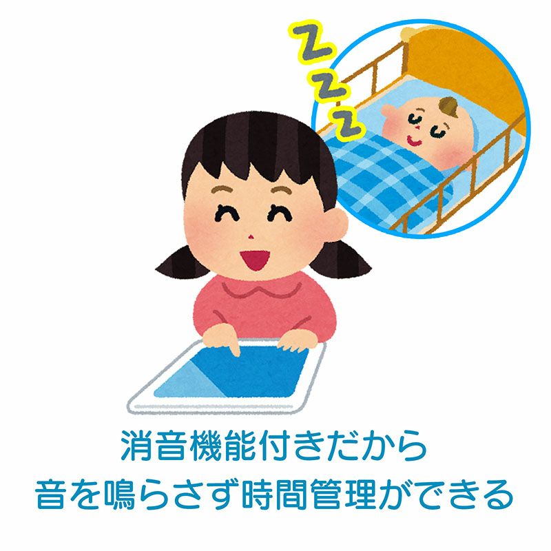 MAG(マグ) 知育タイマー計ってよーめる TM-611 WH-Z
