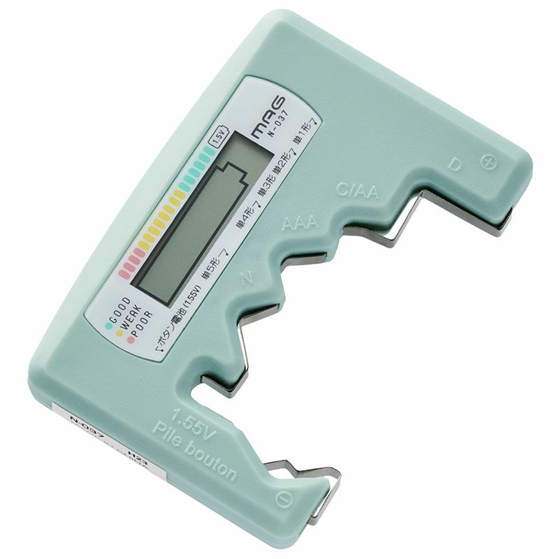 MAG(マグ) バッテリーチェッカー ﾗｲﾄｸﾞﾘｰﾝ N-037
