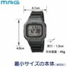 MAG(マグ) 電波ソーラーウォッチ ウエーブフォース 銀ﾒﾀﾘｯｸ MW-550 SM