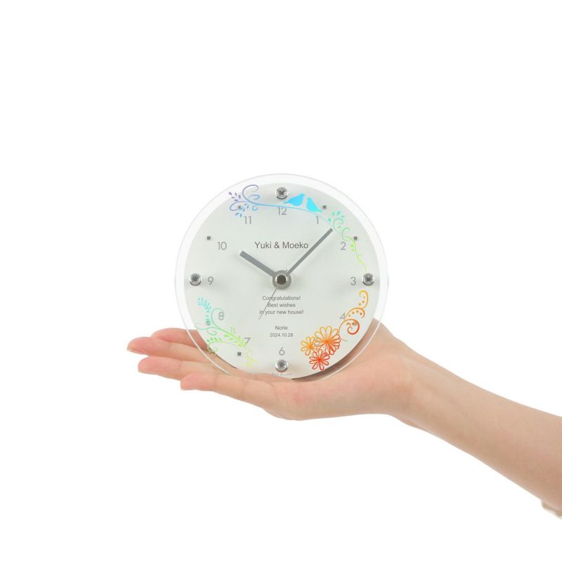 MAG名入れ時計 置時計 「バード」 T-789-CO_102