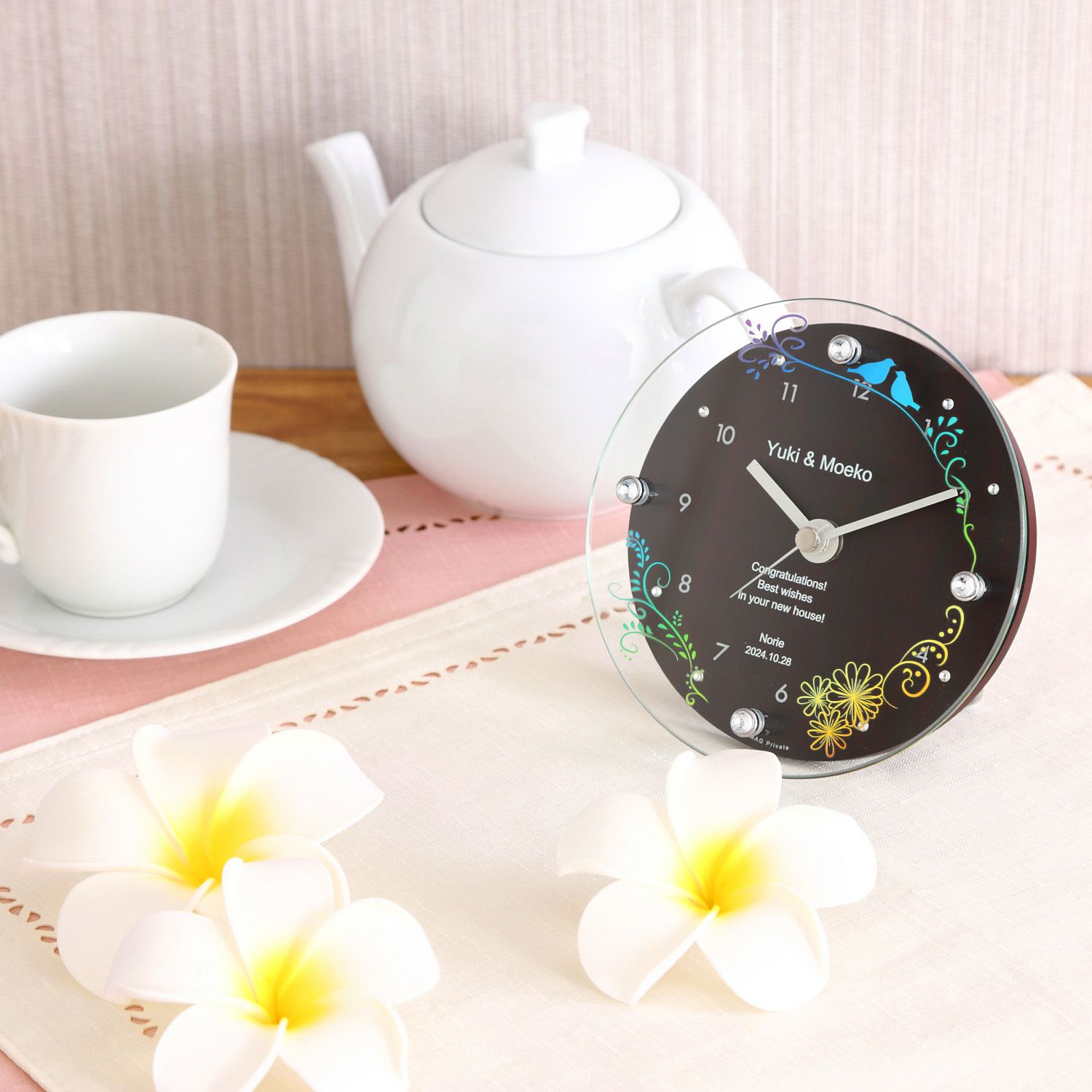 MAG名入れ時計 置時計 「バード」 T-789-CO_102