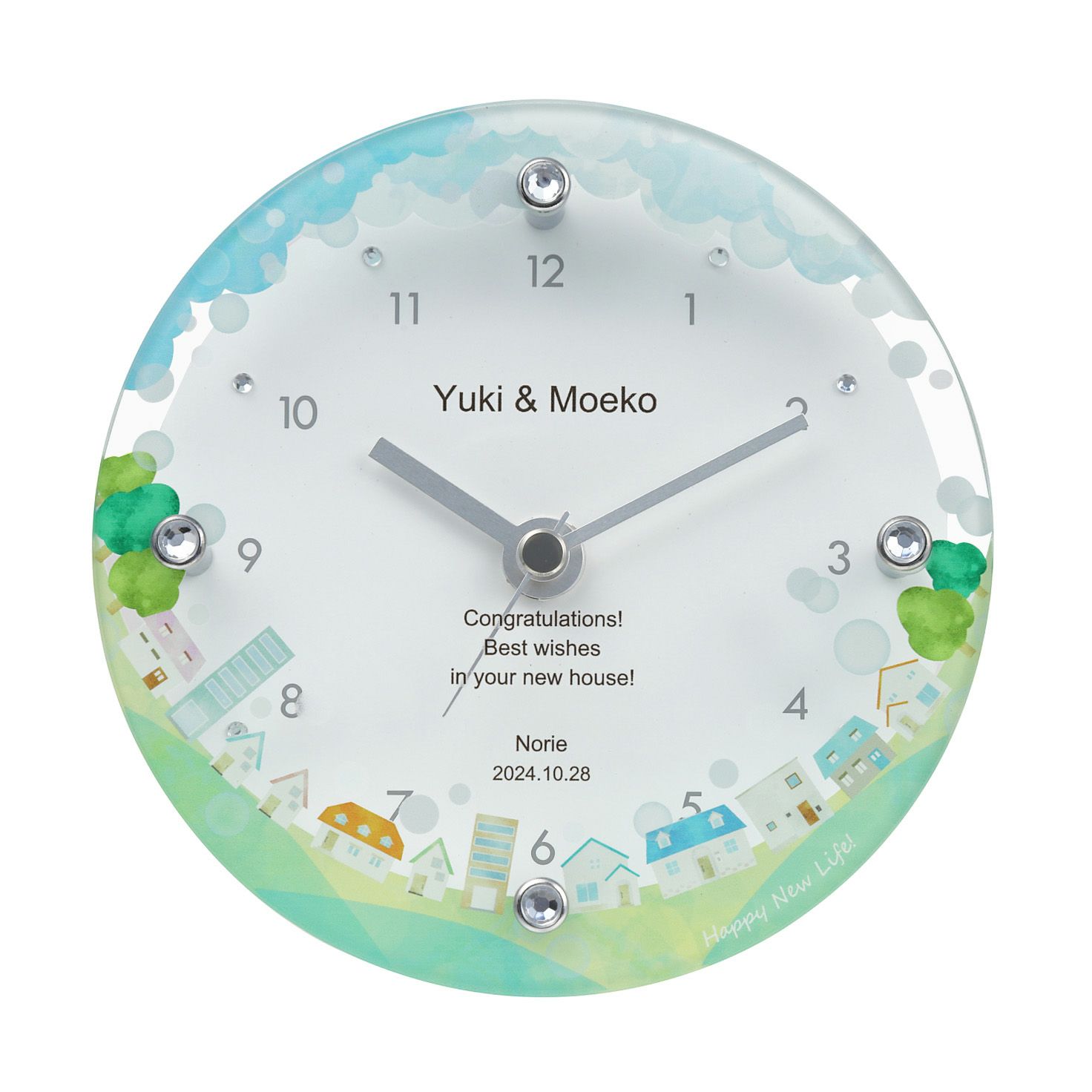 MAG名入れ時計 置時計 「ニューライフ」 T-789-CO_107