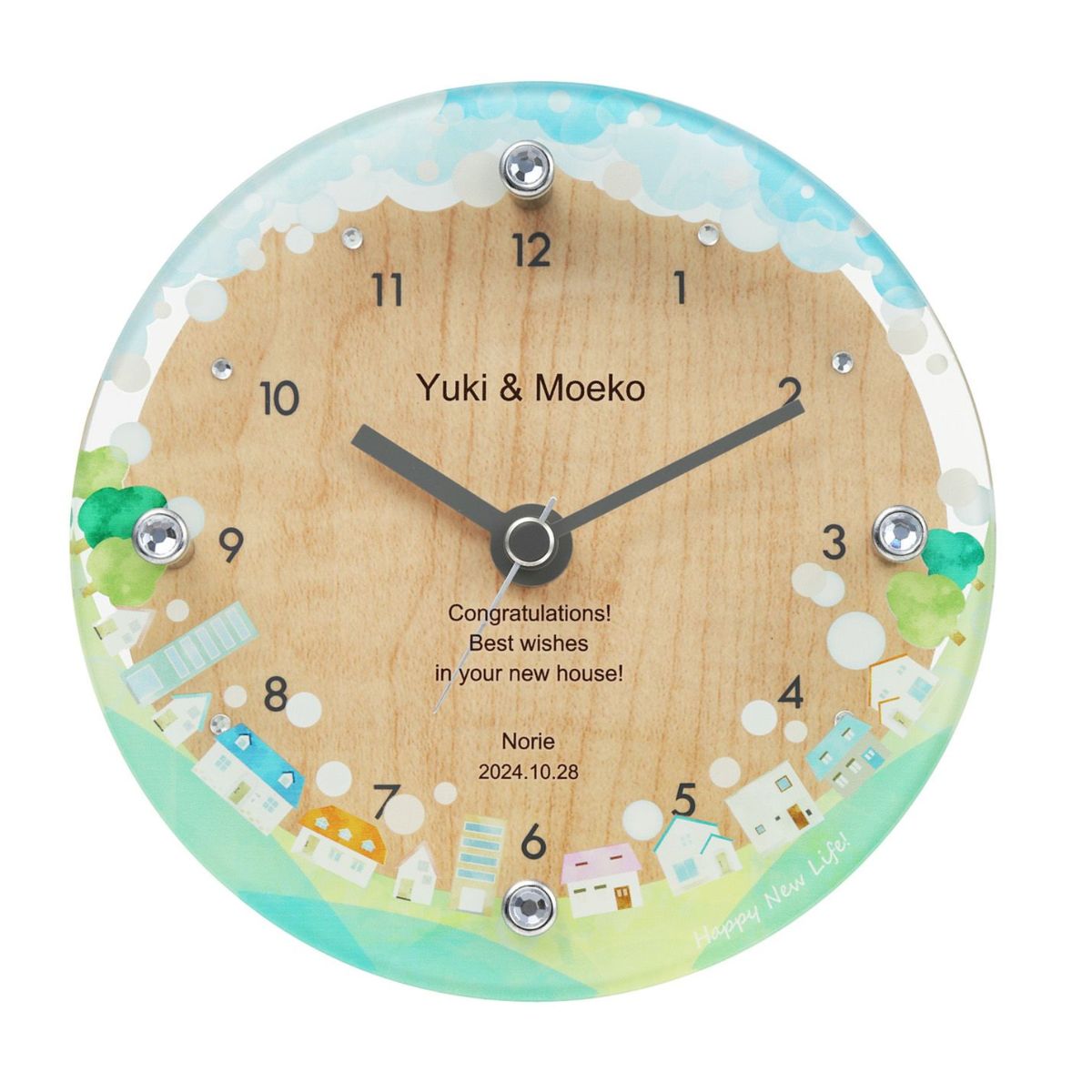 MAG名入れ時計 置時計 「ニューライフ」 T-789-CO_107