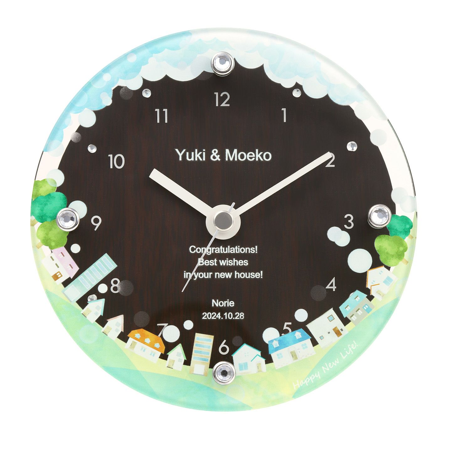 MAG名入れ時計 置時計 「ニューライフ」 T-789-CO_107