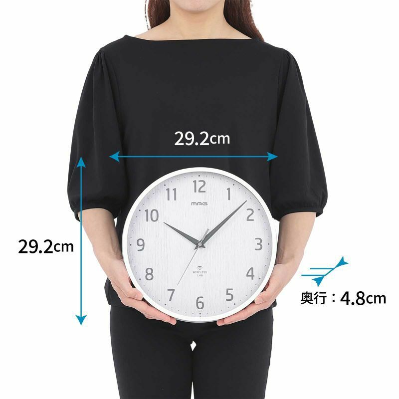 無線LAN掛時計 W818