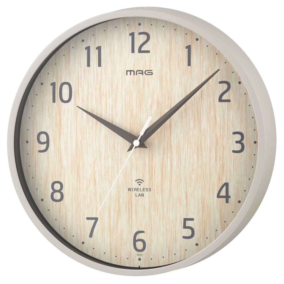 無線LAN掛時計 W818