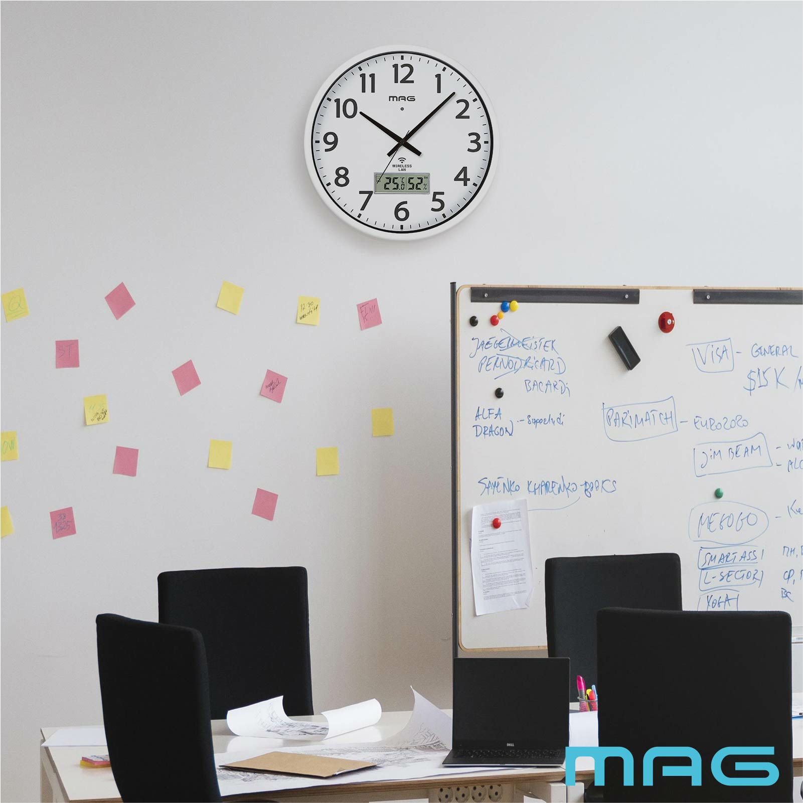 無線LAN掛時計 W820