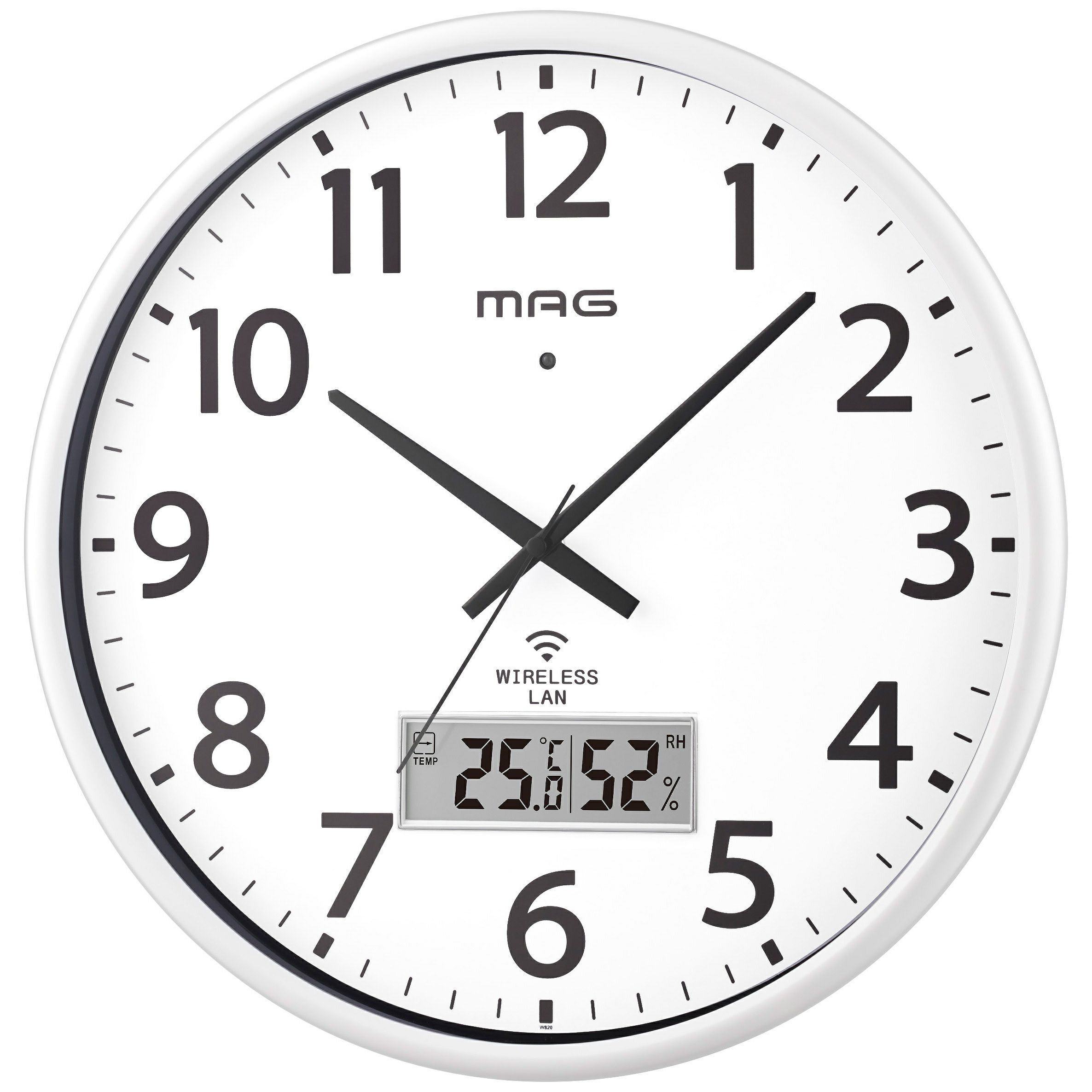 無線LAN掛時計 W820