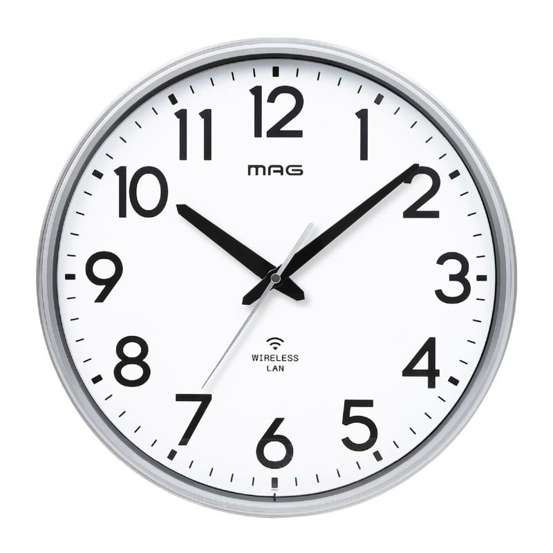 無線LAN掛時計 W823
