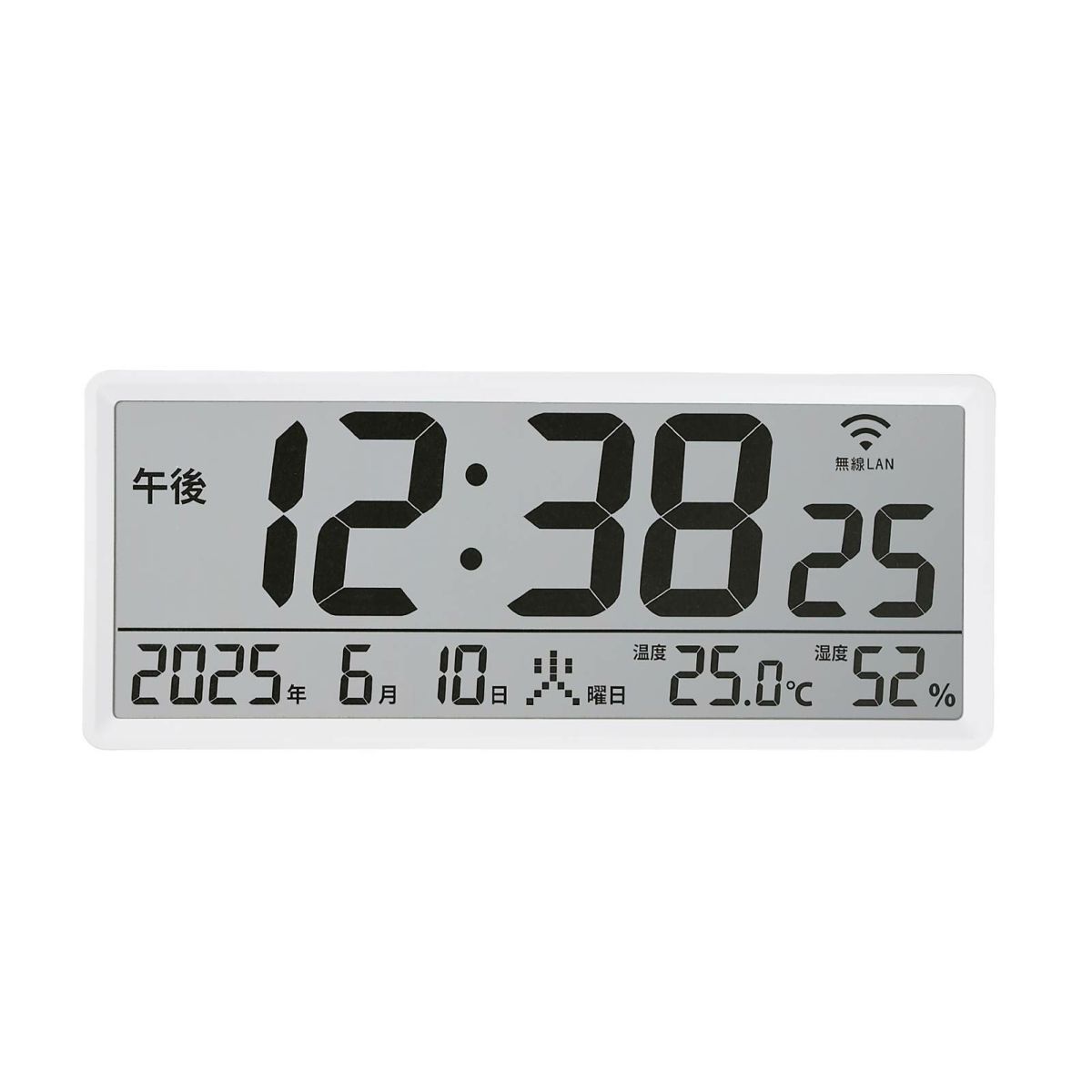 無線LAN大型時計 W821