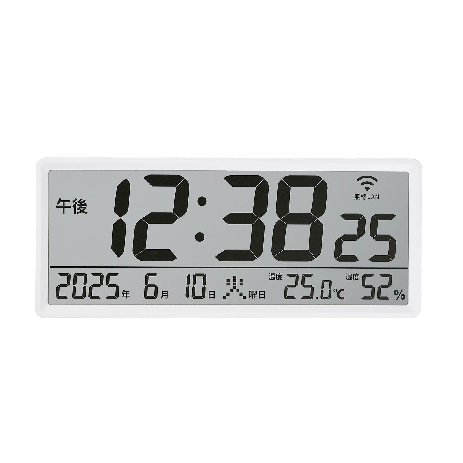 無線LAN大型時計 W821