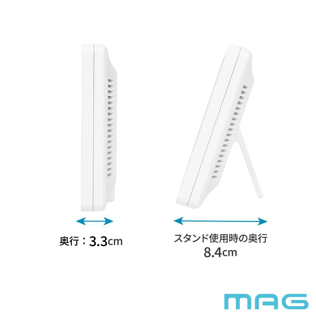 無線LAN大型時計 W821