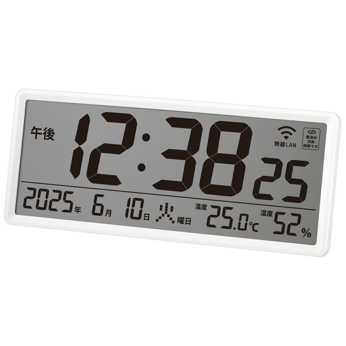 無線LAN大型時計 W821