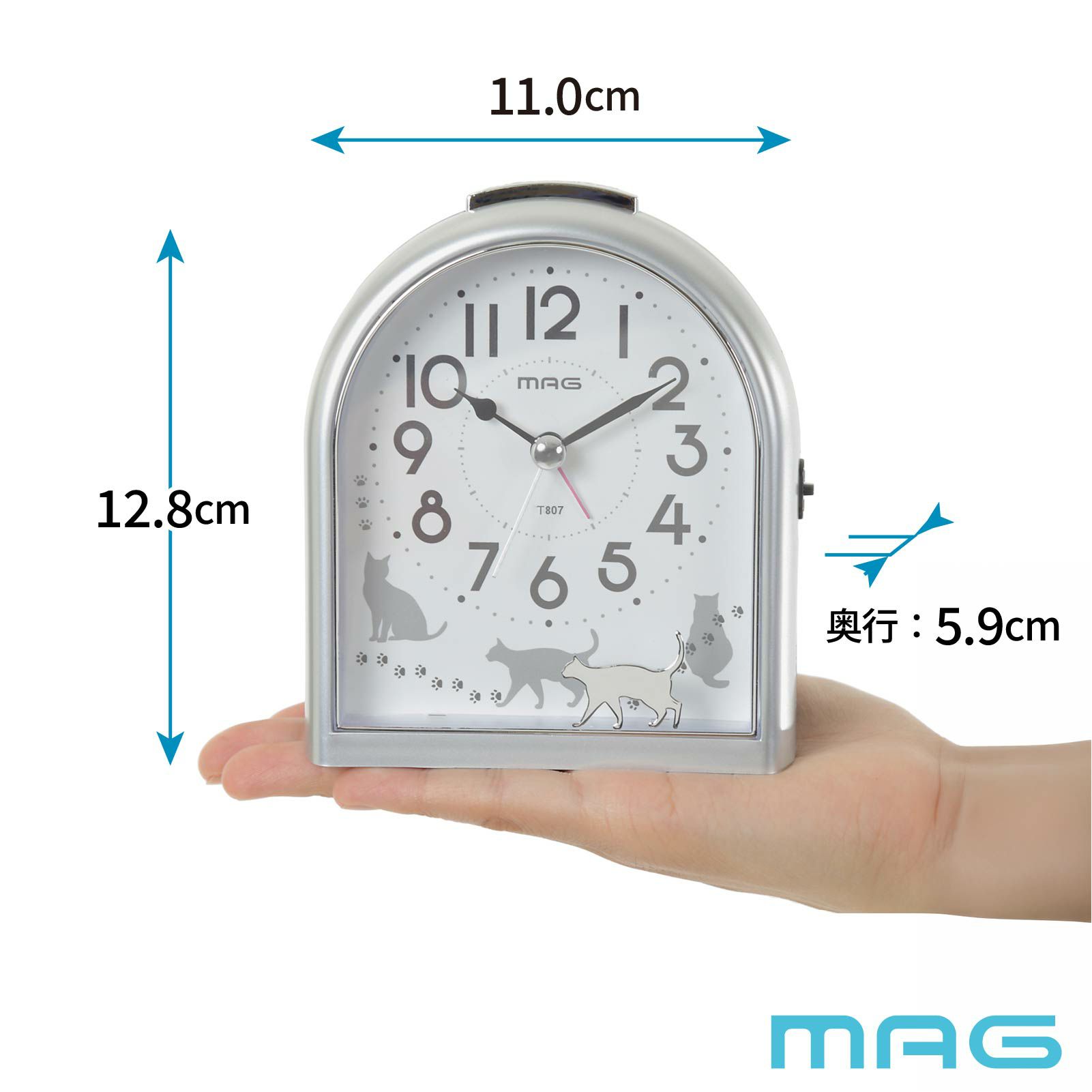 目覚まし時計 T807