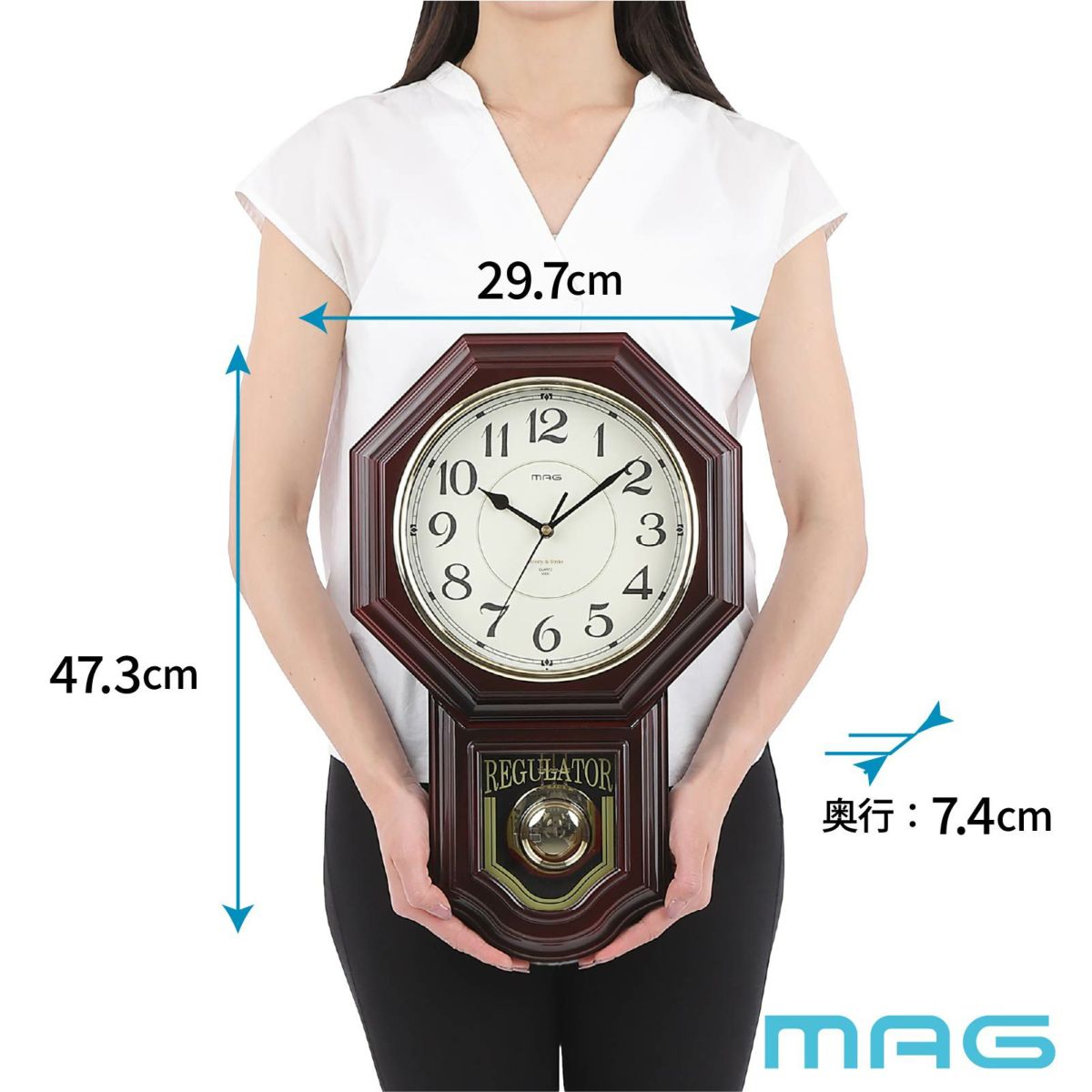 時報掛時計 W828　W828BRZ