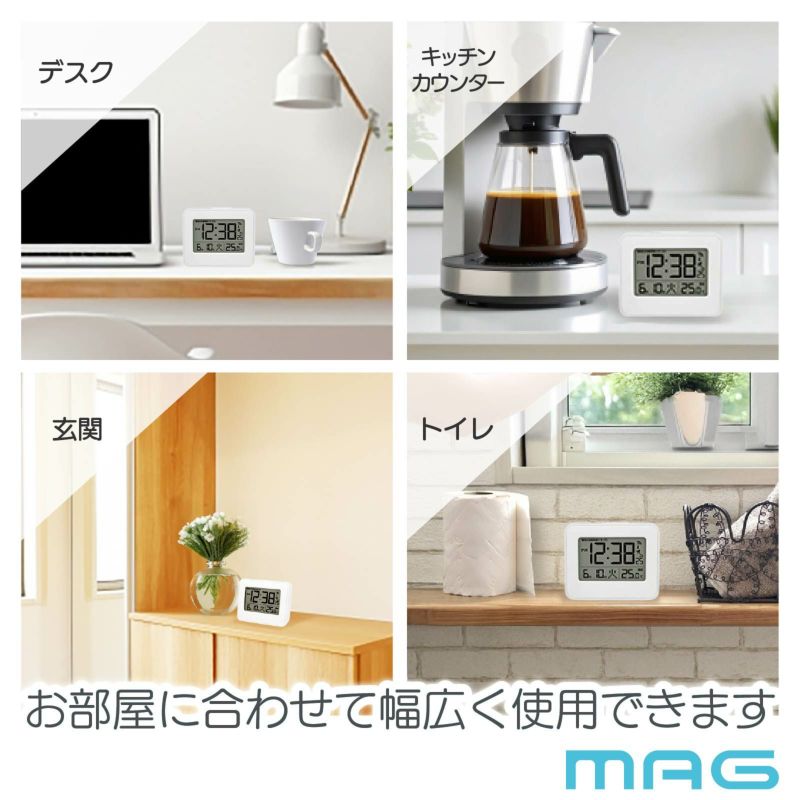 電波目覚まし時計 T799