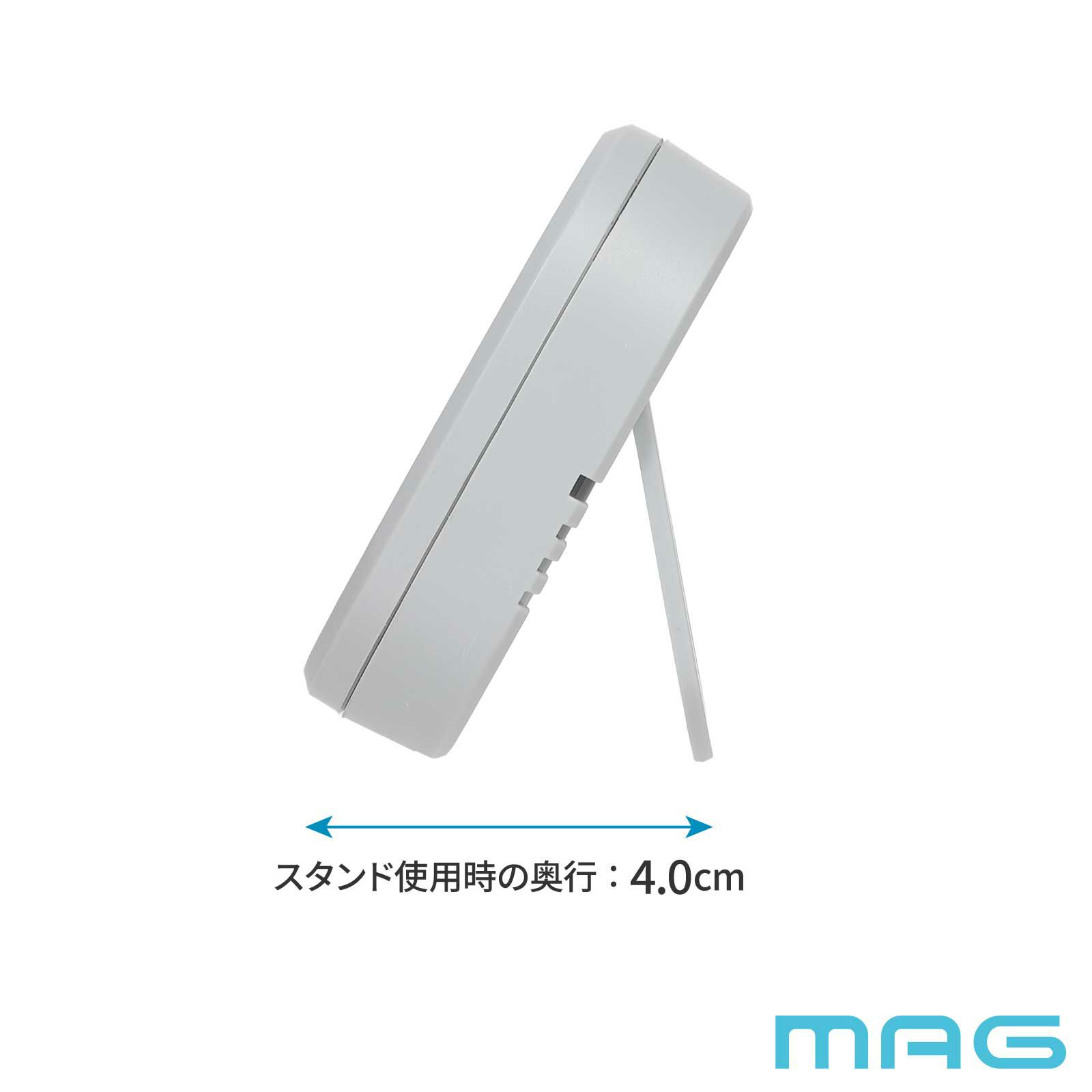 時計付温度湿度計 TH106