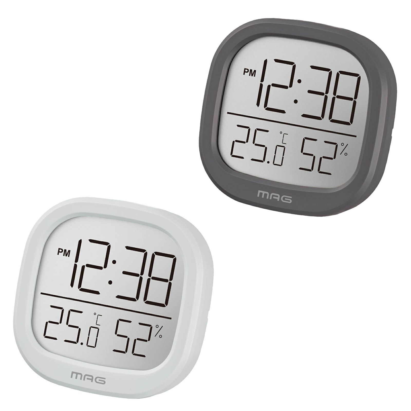 時計付温度湿度計 TH106